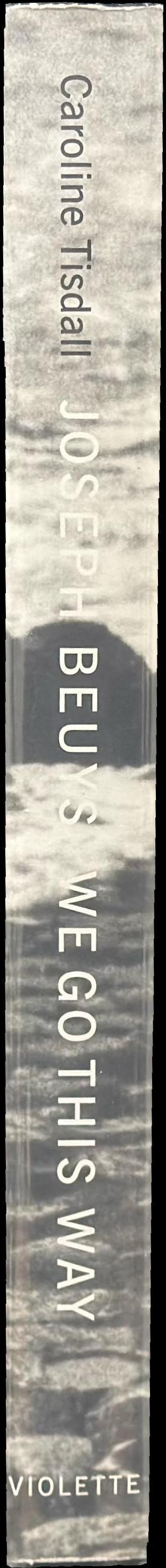 Joseph Beuys : we go this way spine