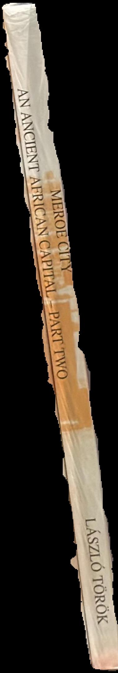 Meroe City and ancient African capital : John Garstang's excavations in the Sudan : part two : figures and plates spine