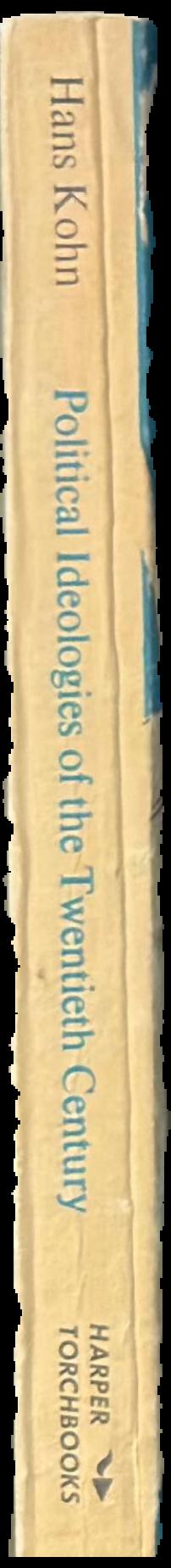 Political ideologies of the twentieth century spine
