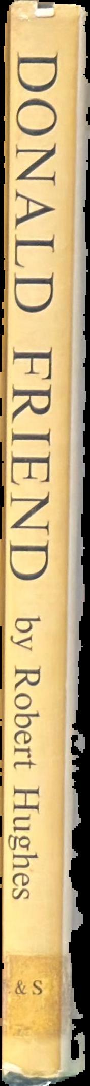 Donald Friend / by Robert Hughes ; foreword by John Olsen spine