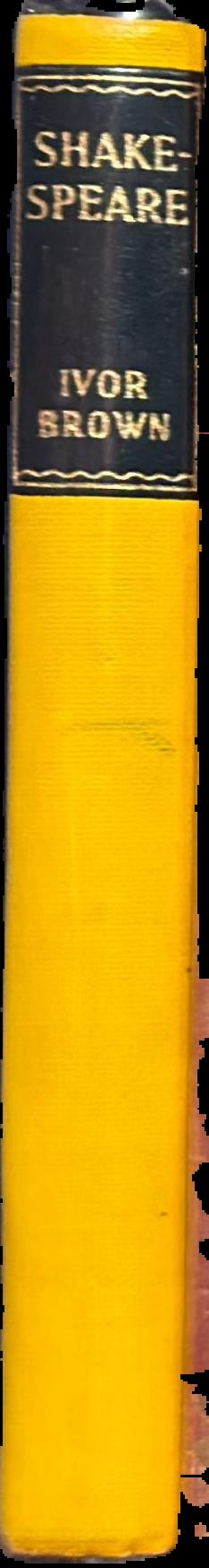 Shakespeare / Ivor Brown spine