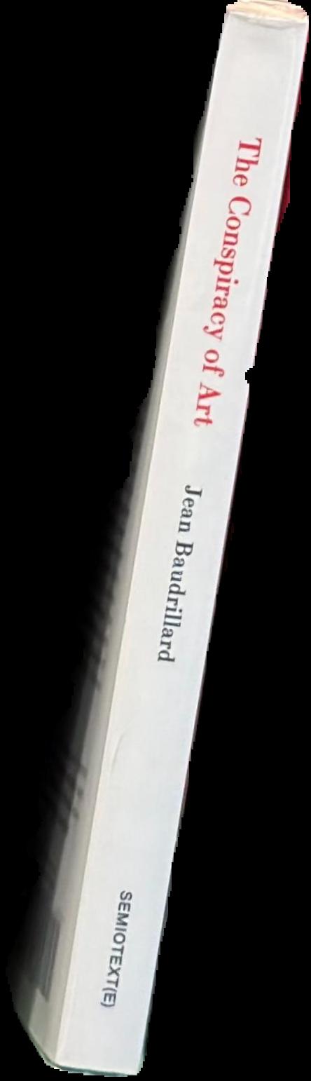 The conspiracy of art : manifestos, interviews, essays spine