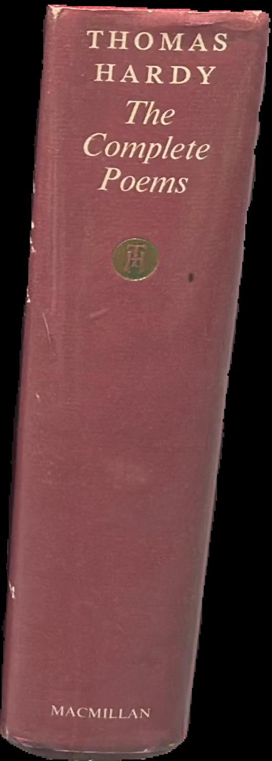 The complete poems of Thomas Hardy / edited by James Gibson spine