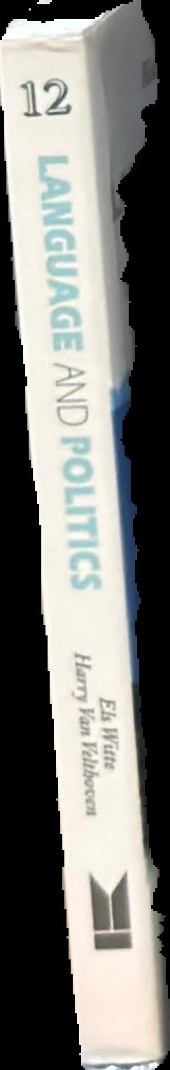Language and politics : the Belgian case study in a historical perspective spine