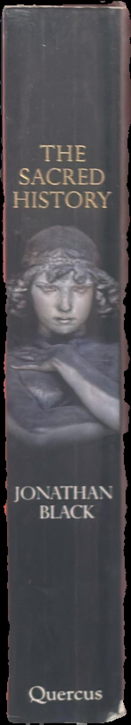 The sacred history : how angels, mystics and higher intelligence made our world / Jonathan Black spine
