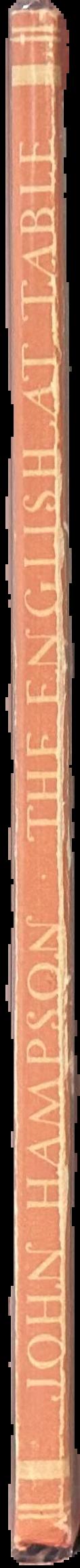 The English at table / John Hampson spine