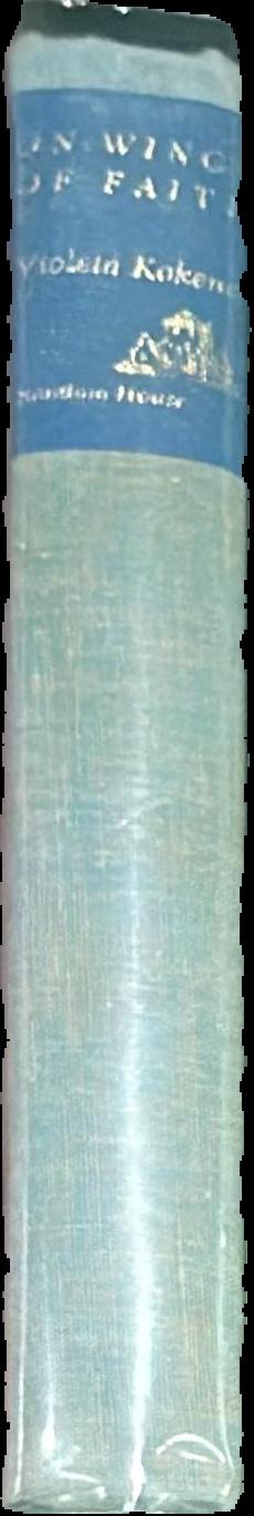 On wings of faith / Violeta Constantine Kokenes spine