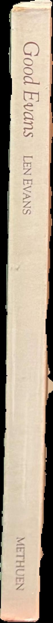 Good Evans / Len Evans spine