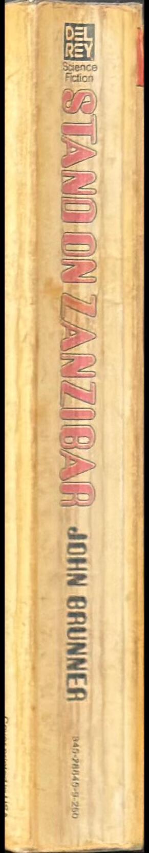 Stand on Zanzibar spine