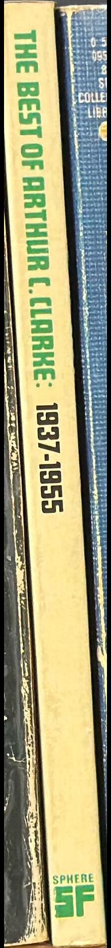 The best of Arthur C. Clarke : [1937-1955] spine