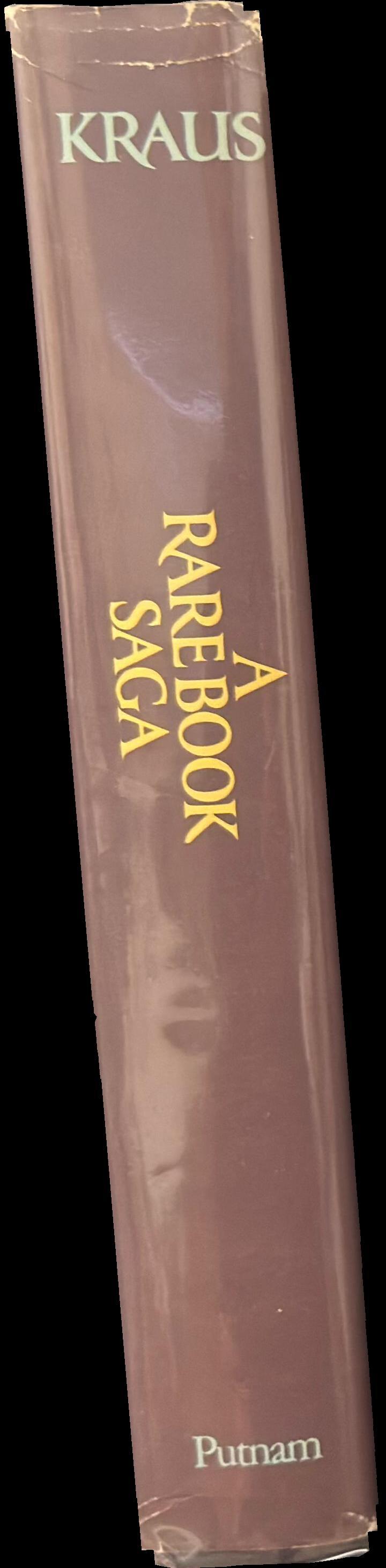 A rare book saga : the autobiography of H. P. Kraus spine