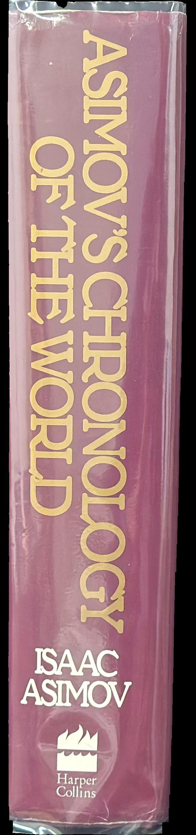 Asimov's chronology of the world spine