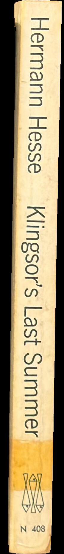 Klingsor's last summer spine