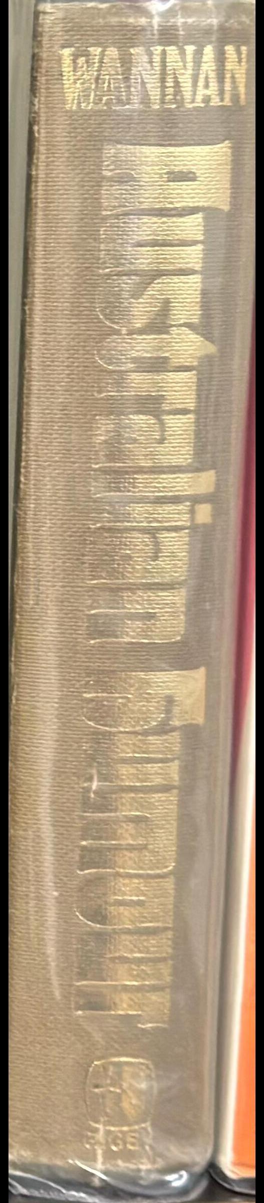 Bill Wannan's great book of Australian humour spine