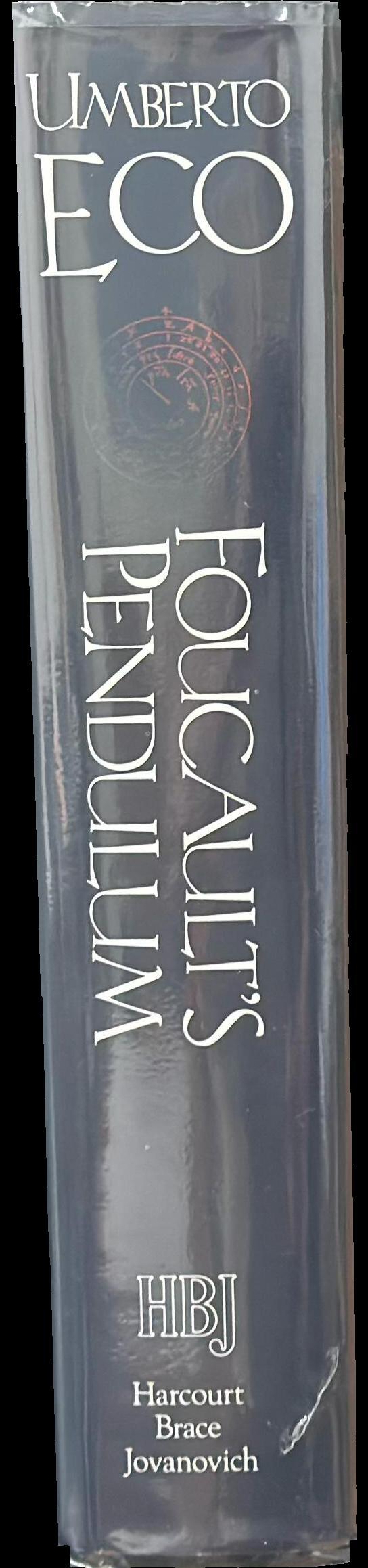 Foucault's pendulum spine
