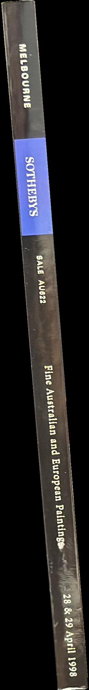 Fine Australian and European paintings, drawings, prints, photographs and sculpture : [auction, Tuesday 28 and Wednesday April 1998] / Sotheby's spine