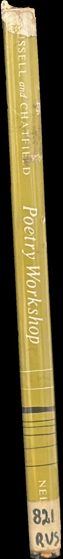 Poetry workshop spine