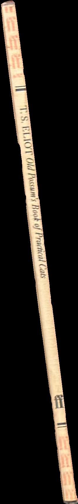Old Possum's book of practical cats spine