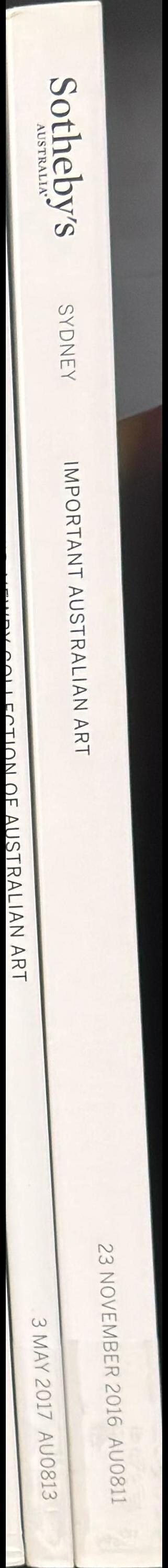 Important Australian art : auction in Sydney, 23 November 2016 spine