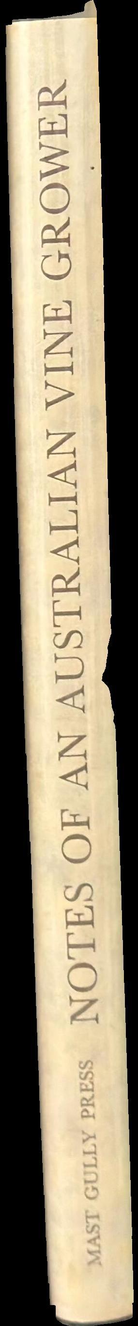Notes of an Australian vine grower spine