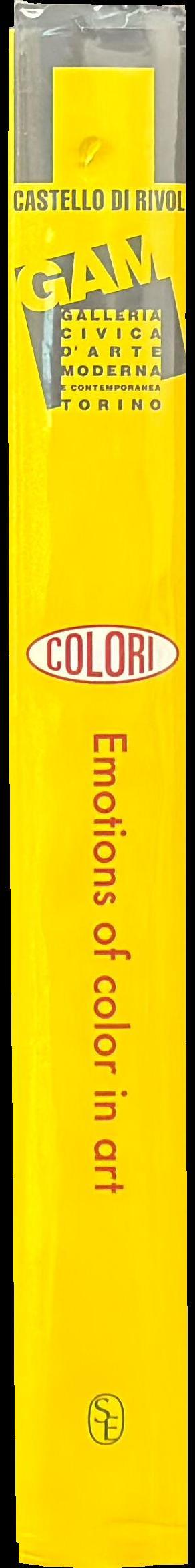 Colori : emotions of color in art spine