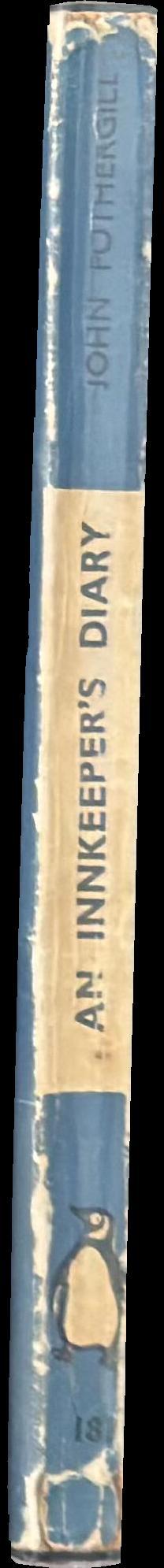 An innkeeper's diary spine