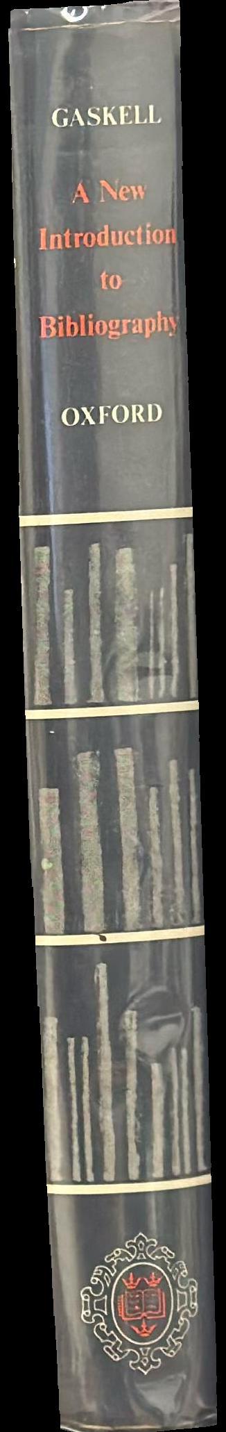 A new introduction to bibliography spine