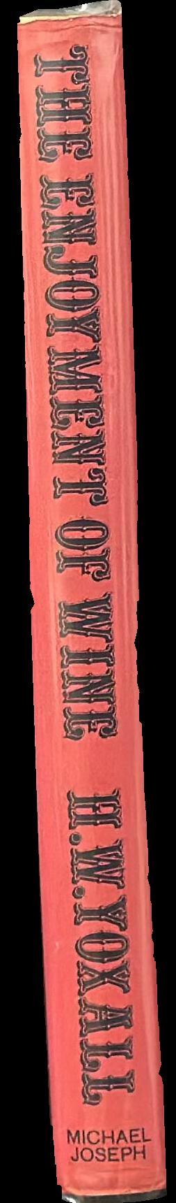 The enjoyment of wine spine