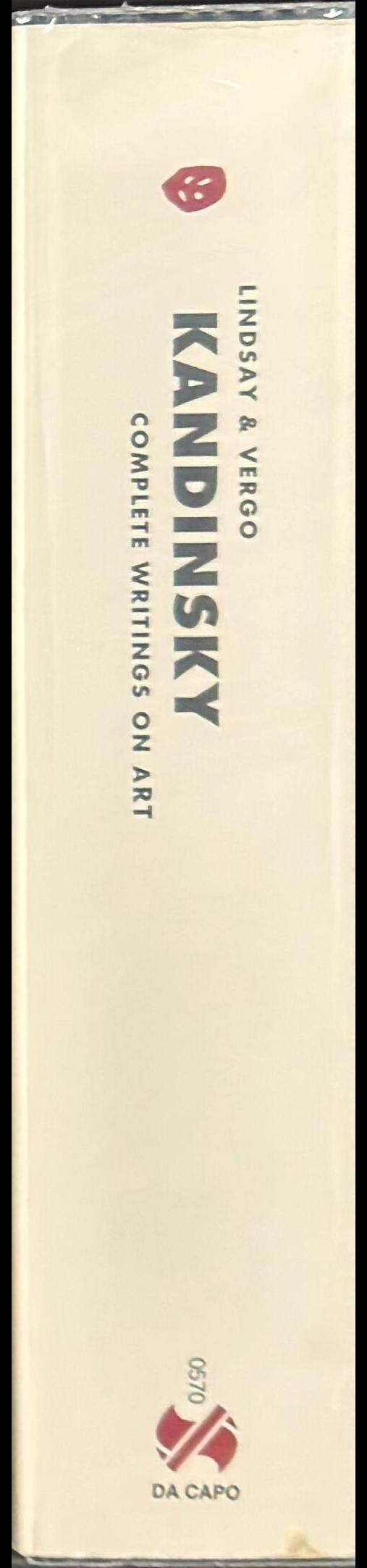 Kandinsky : complete writings on art spine
