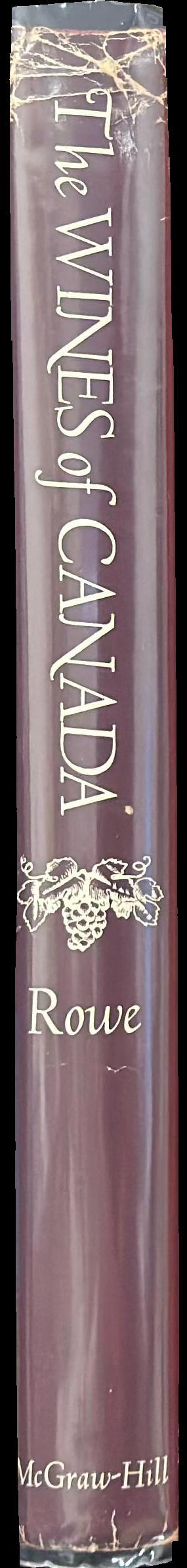The wines of Canada spine