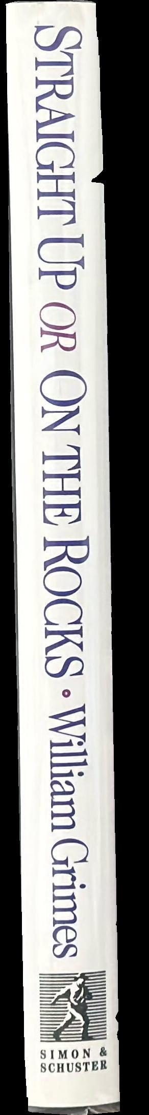 Straight up or on the rocks : a cultural history of American drink spine
