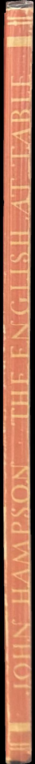 The English at table spine