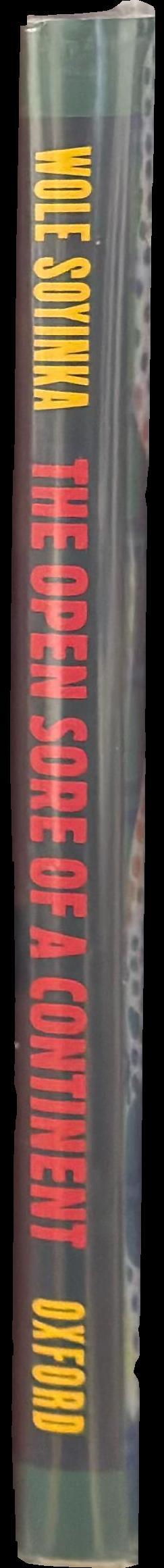 The open sore of a continent : a personal narrative of the Nigerian crisis spine