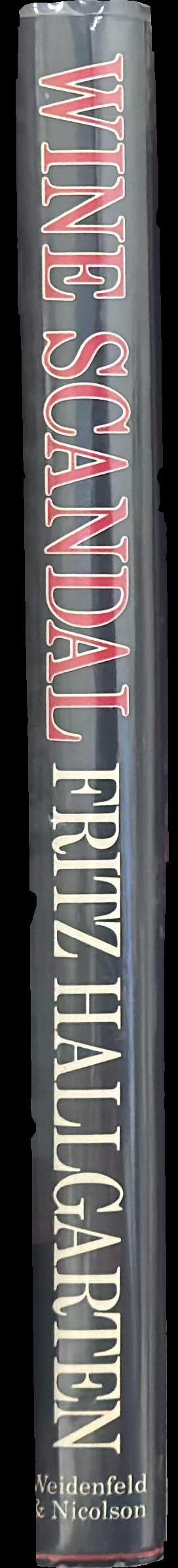 Wine scandal / Fritz Hallgarten spine