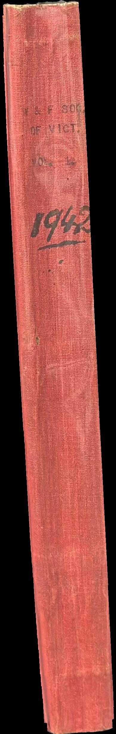 Australian brewing and wine journal spine
