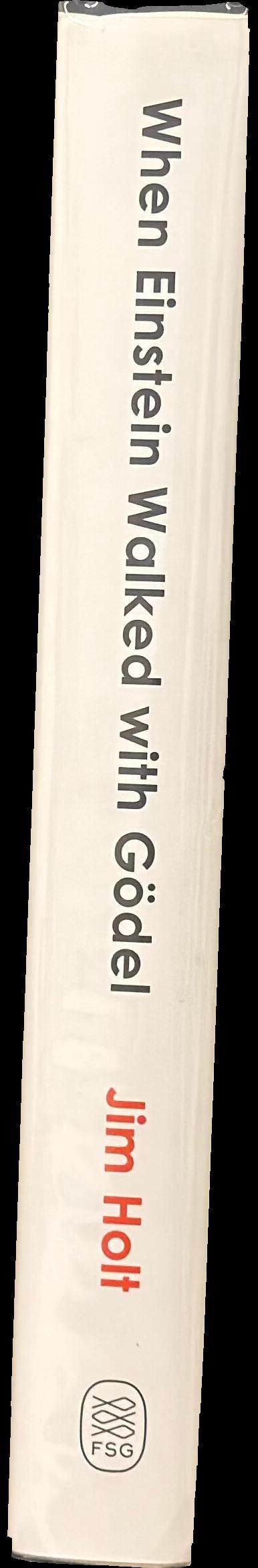 When Einstein walked with Gödel : excursions to the edge of thought spine