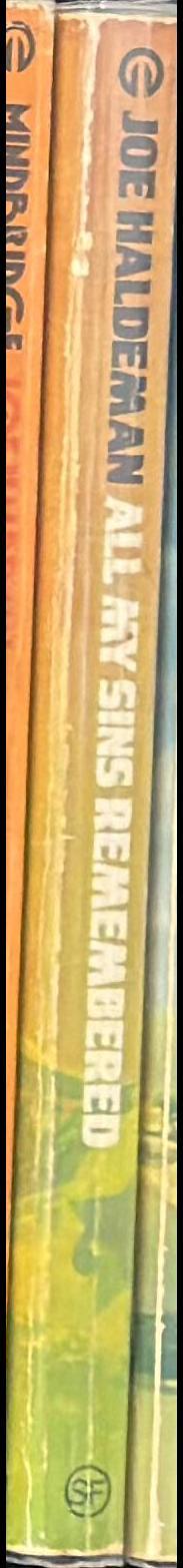 All my sins remembered / Joe Haldeman spine
