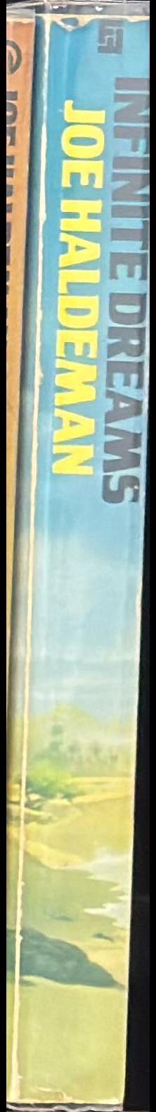 Infinite dreams / Joe Haldeman spine