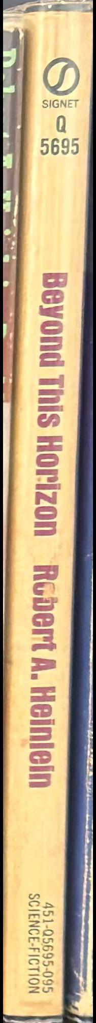 Beyond this horizon spine