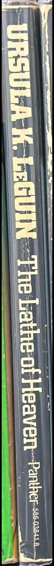 The lathe of Heaven spine