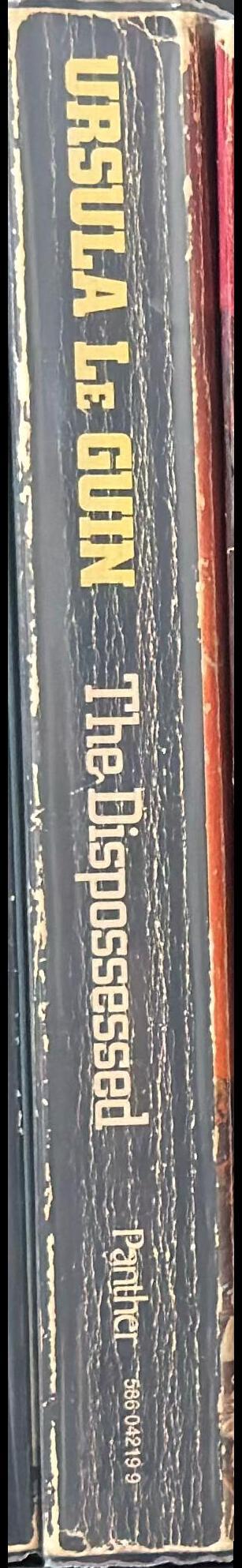 The dispossessed / Ursula Le Guin spine