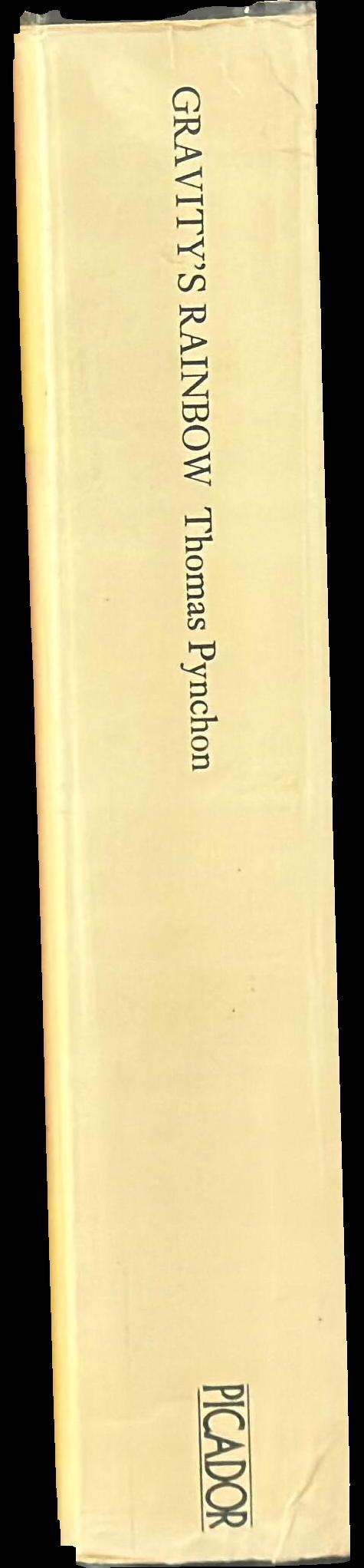 Gravity's rainbow / Thomas Pynchon spine