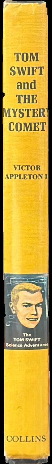 Tom Swift and the mystery comet spine