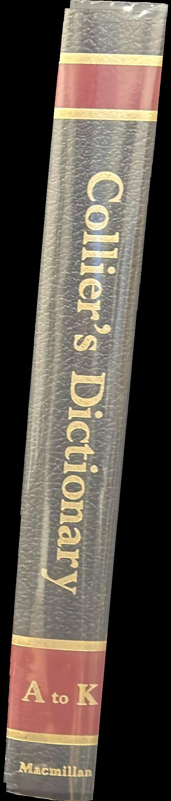 Collier's dictionary / edited by William D. Halsey spine