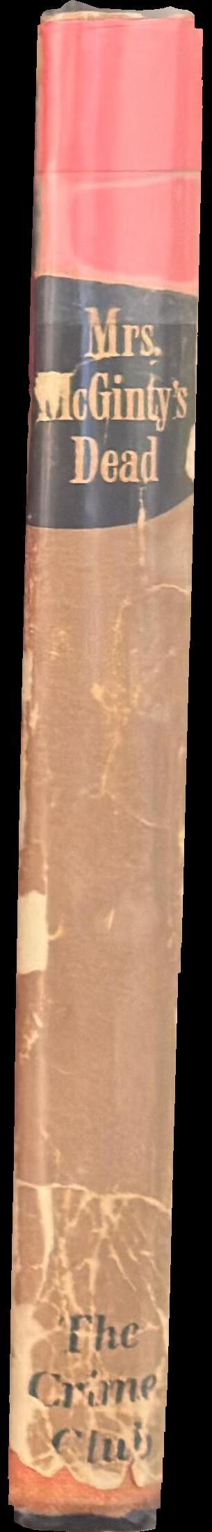 Mrs McGinty's dead spine