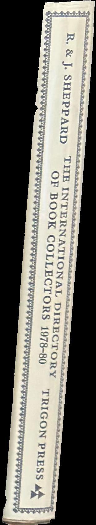 International directory of book collectors 1978-80 spine