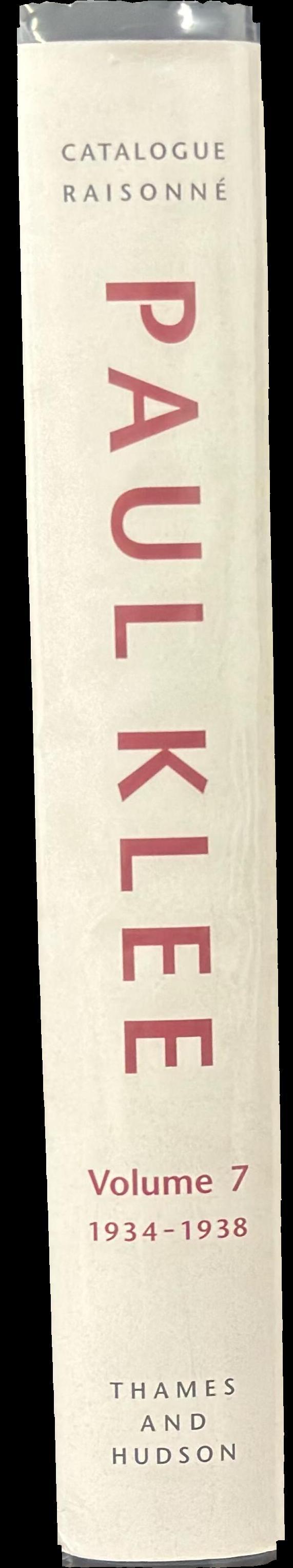 Paul Klee catalogue raisonne : volume 7, 1934-1938 spine