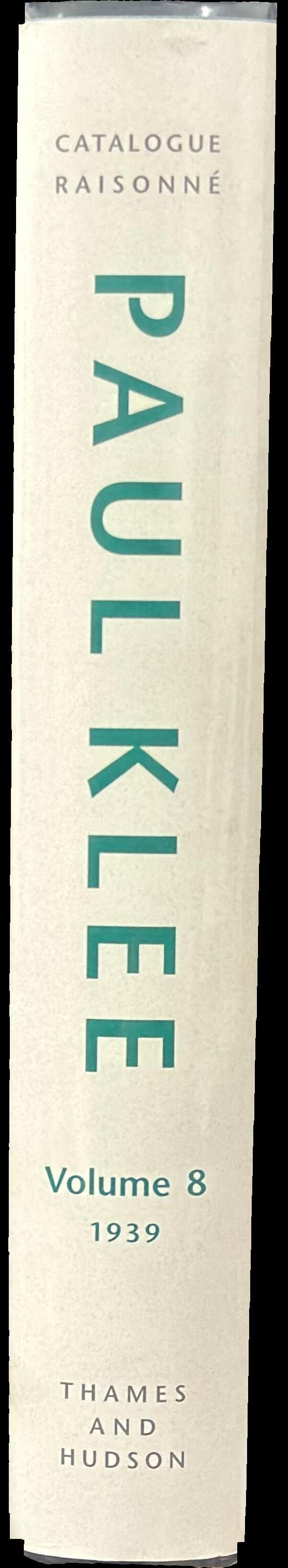 Paul Klee catalogue raisonne : volume 8, 1939 spine