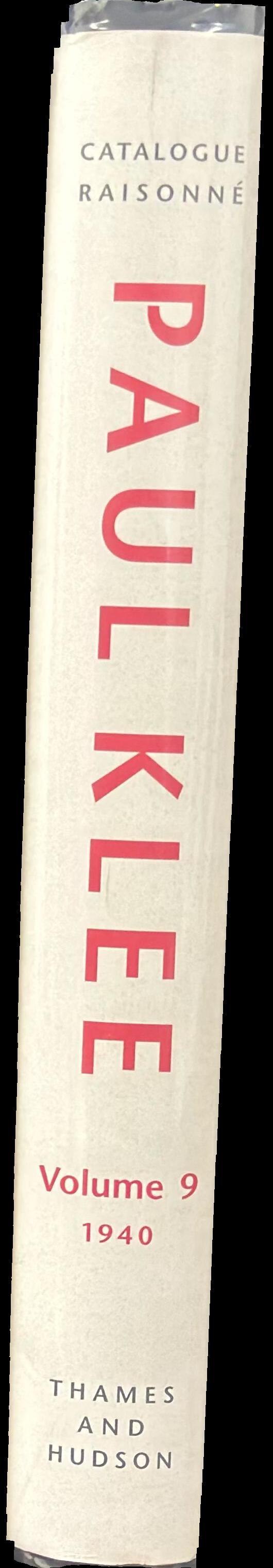 Paul Klee catalogue raisonne : volume 9, 1940 spine