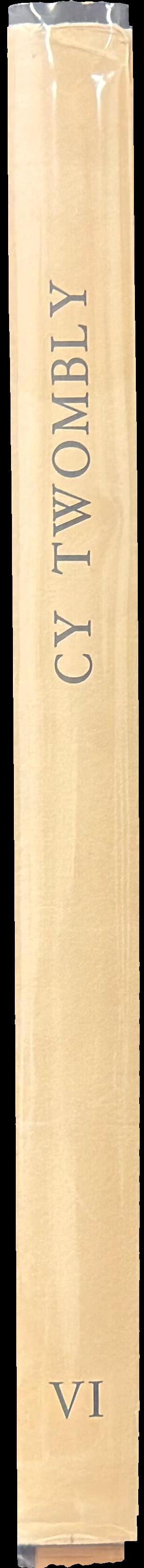 Cy Twombly : catalogue raisonne des oeuvres sur papier : volume VI : 1973-1976 spine